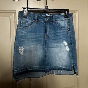 Mini skirt, distressed, great condition
